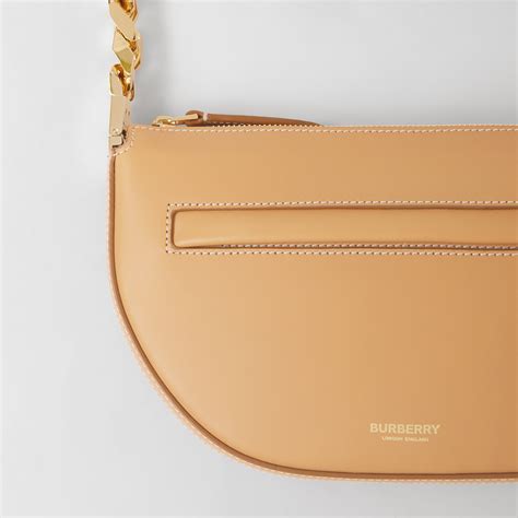 burberry mini leather zip olympia bag